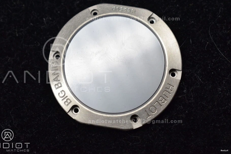 Skeleton A1280 Hublot Unico Blue Bang Titanium ZF on Dial Strap Best Big Blue Edition Rubber 1:1 0321